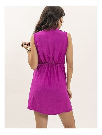 Vestito corto a portafoglio ITANEL