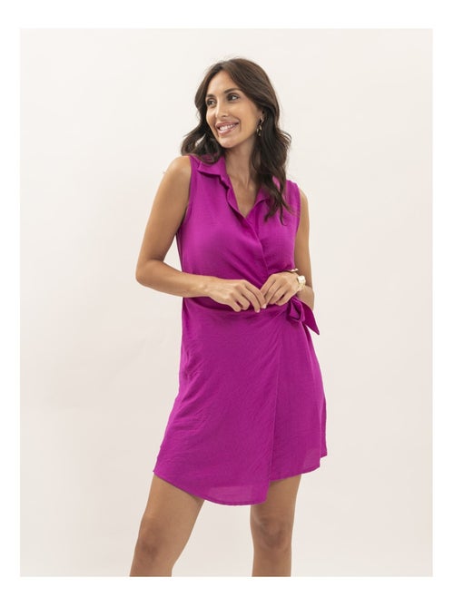 Vestito corto a portafoglio ITANEL - Kiabi