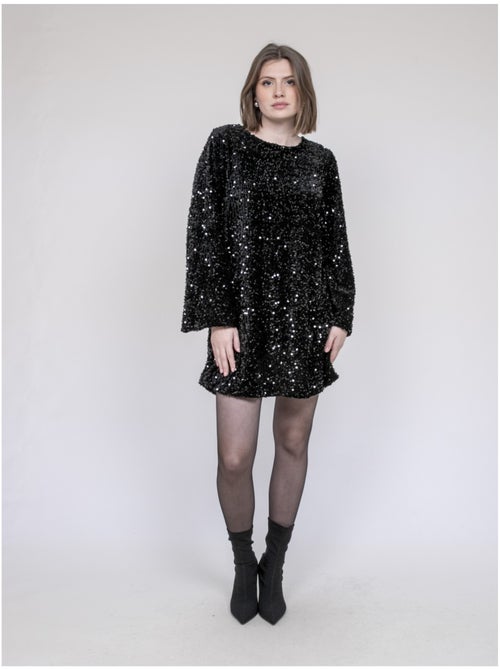 Vestito corto a sequins INAZOE - Kiabi