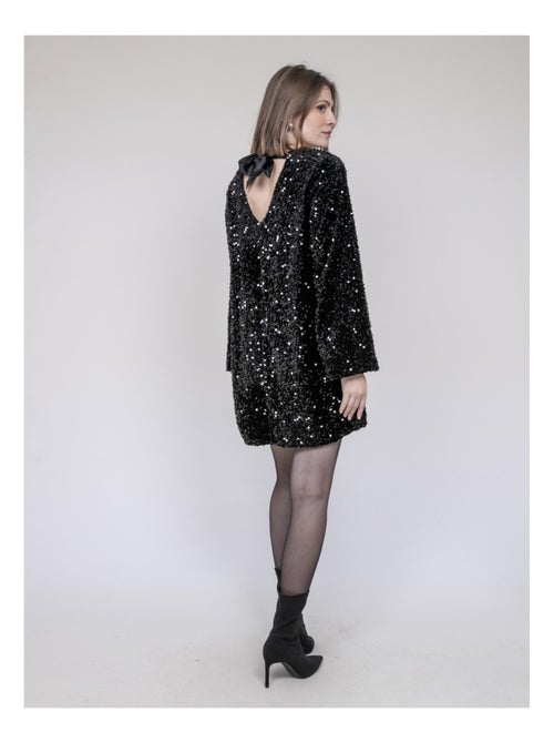 Vestito corto a sequins INAZOE - Kiabi