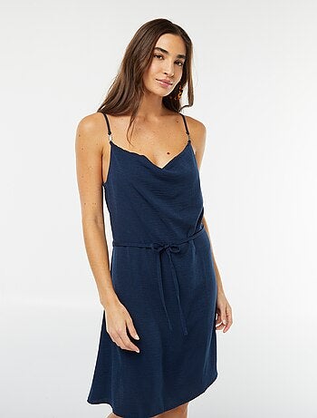 Vestito corto con cintura da annodare 'JDY'
