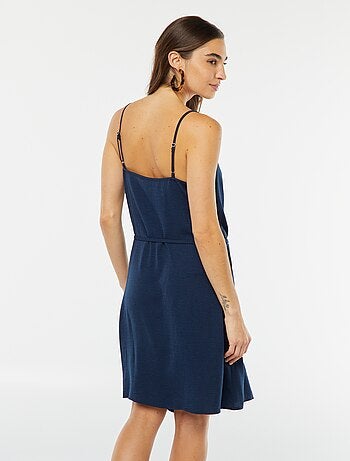 Vestito corto con cintura da annodare 'JDY'