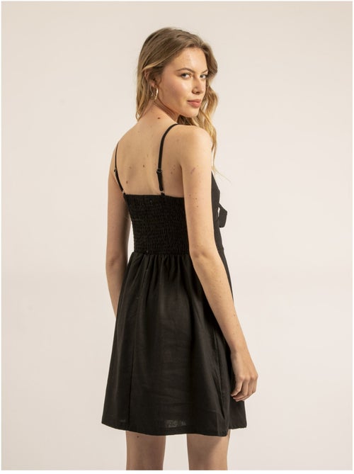 Vestito corto con fiocco ICHEKA - Kiabi
