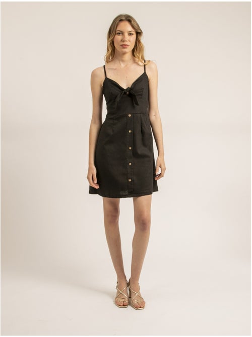 Vestito corto con fiocco ICHEKA - Kiabi