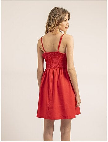 Vestito corto con fiocco ICHEKA