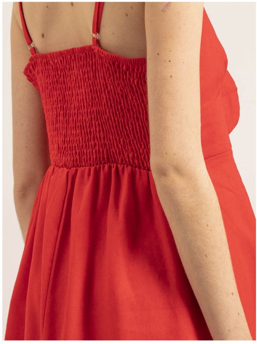 Vestito corto con fiocco ICHEKA - Kiabi