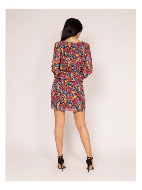Vestito corto con motivi IMKIE - Kiabi