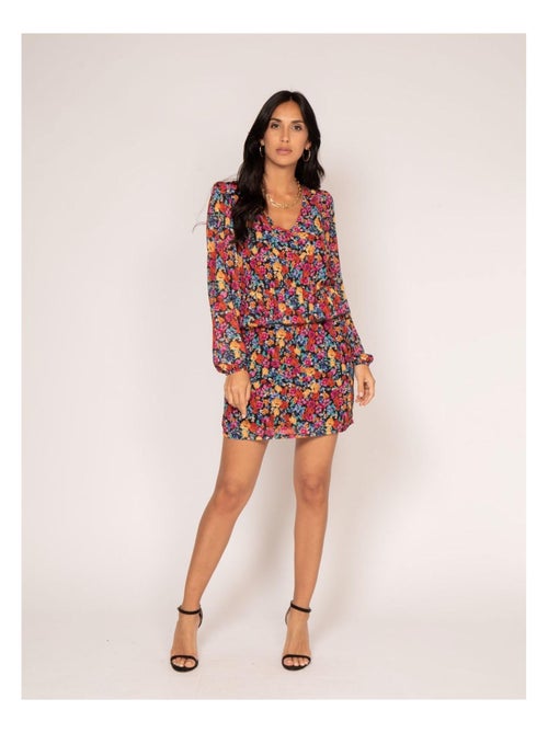 Vestito corto con motivi IMKIE - Kiabi