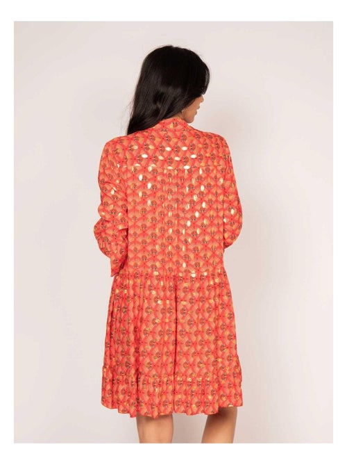 Vestito corto con motivi ISTHER - Kiabi