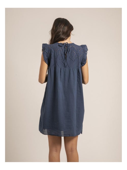 Vestito corto con ricami inglesi INGLES - Kiabi