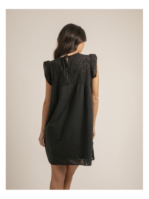 Vestito corto con ricami inglesi INGLES - Kiabi