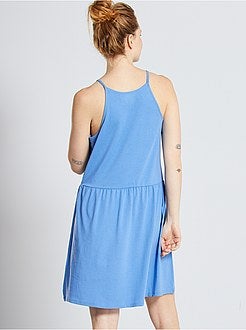 Vestito corto con spallini sottili - Kiabi