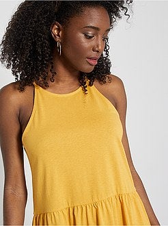 Vestito corto con spallini sottili - Kiabi