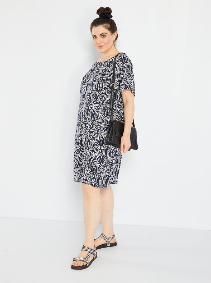 Vestito corto con stampa fantasia 'Only' BLU - Kiabi