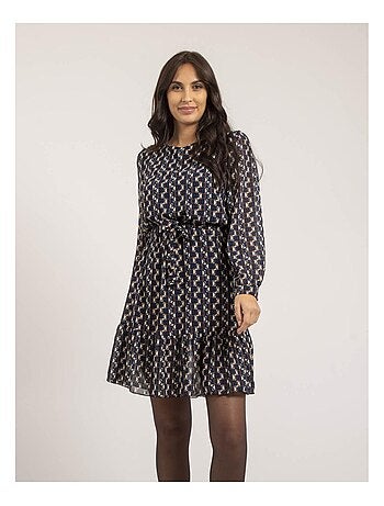 Vestito corto con stampa IPERTIA