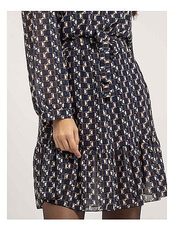 Vestito corto con stampa IPERTIA