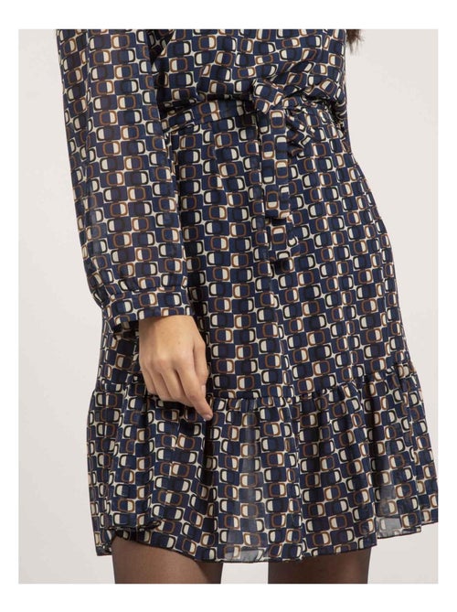 Vestito corto con stampa IPERTIA - Kiabi