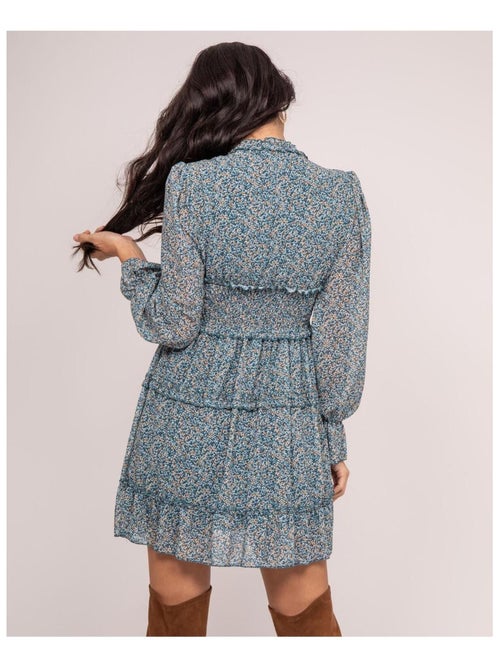 Vestito corto con stampa ismaelle - Kiabi
