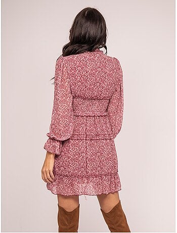 Vestito corto con stampa ismaelle