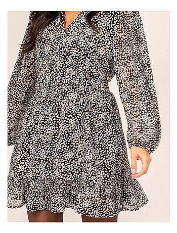 Vestito corto con stampa ITELIA