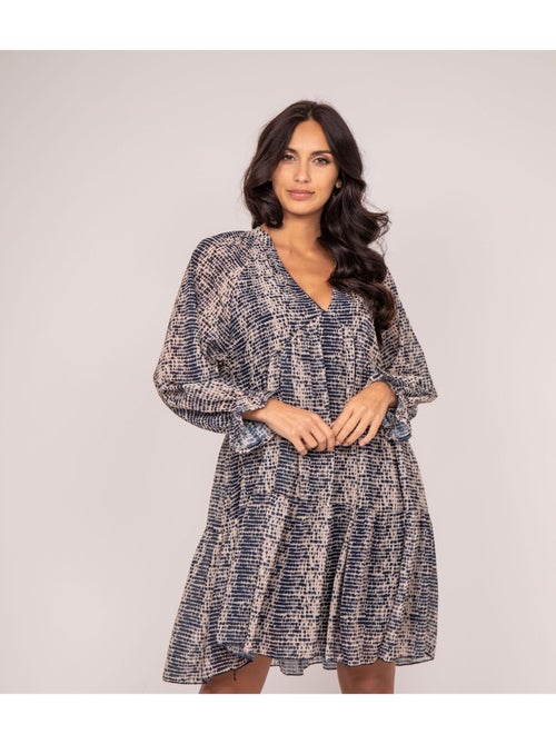 Vestito corto con stampa ITZEL - Kiabi
