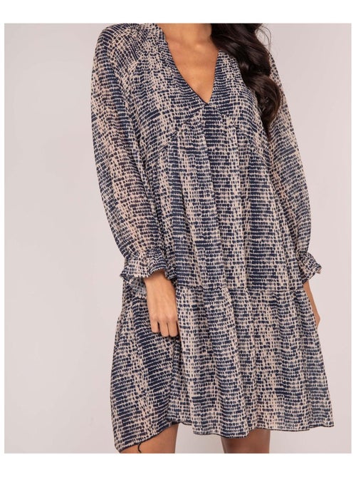 Vestito corto con stampa ITZEL - Kiabi