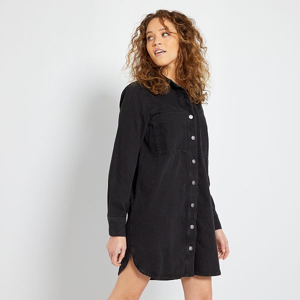 Vestito corto in denim Donna dalla 38 alla 52 - Kiabi - 15,00€