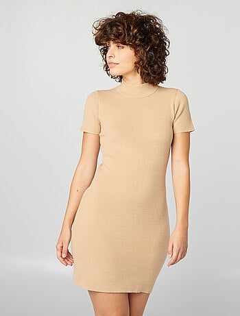 Vestito corto in maglia