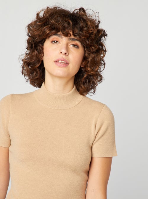 Vestito corto in maglia - Kiabi