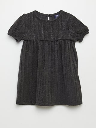 Vestito corto in maglia bisou