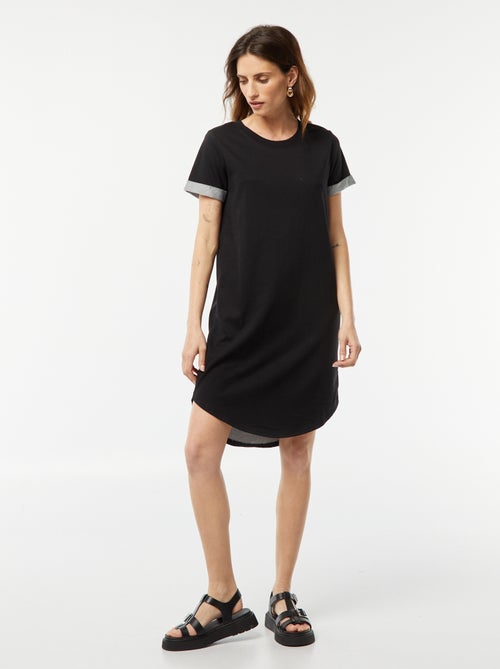 Vestito corto in tessuto felpato 'JDY' - Kiabi