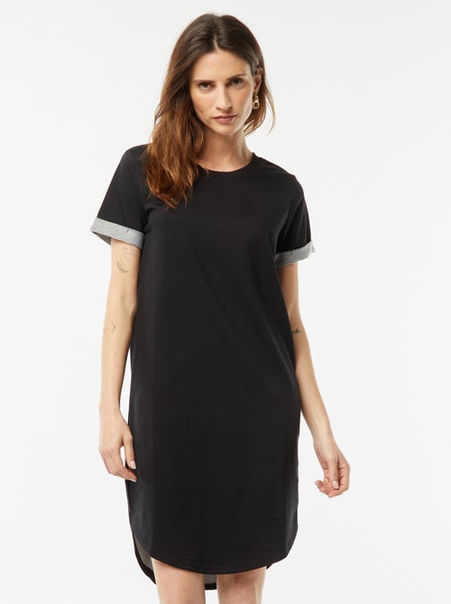 Vestito corto in tessuto felpato 'JDY' - Kiabi