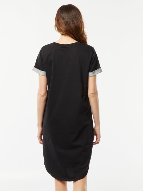 Vestito corto in tessuto felpato 'JDY' - Kiabi