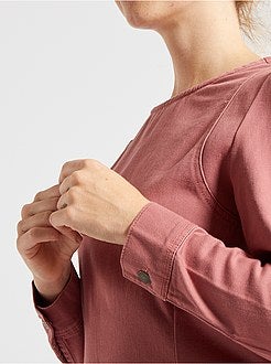 Vestito corto in twill - Kiabi