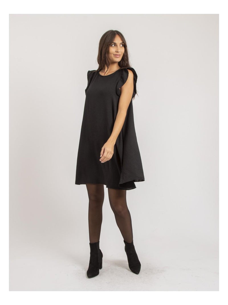 Vestito corto INES Nero - Kiabi