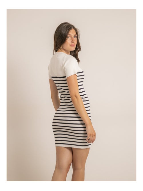 Vestito corto marinière INIA - Kiabi