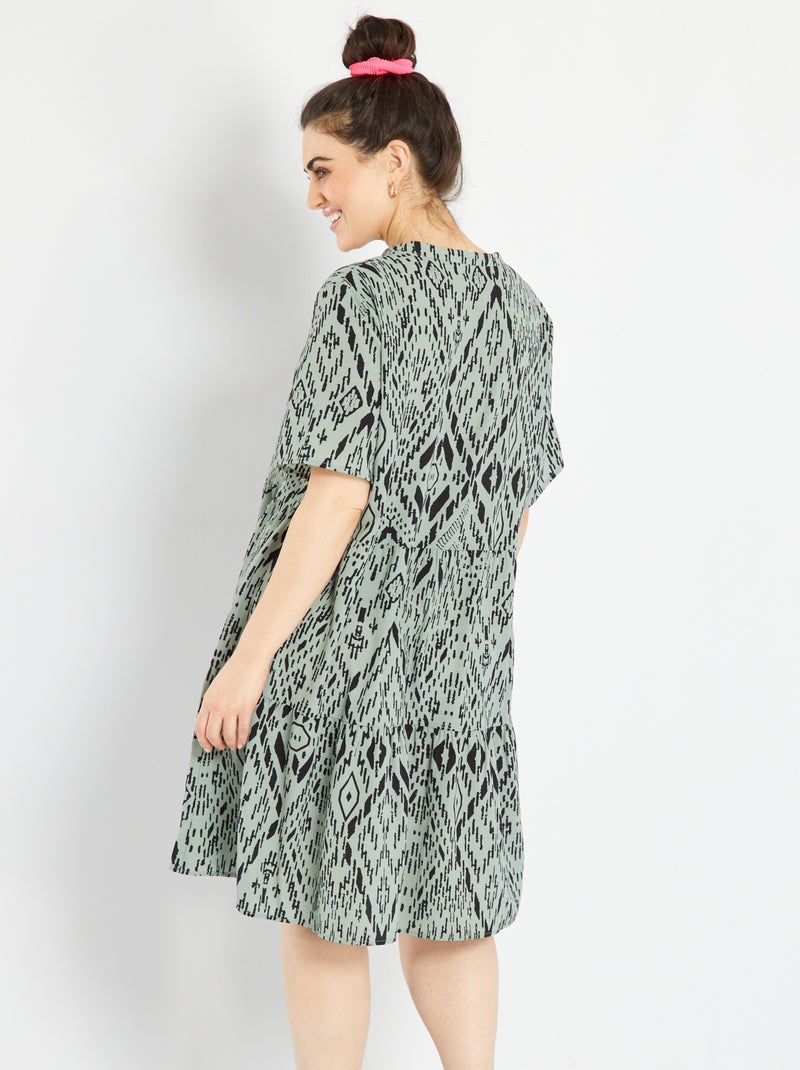 Trench morbido - VERDE - - 24.00
