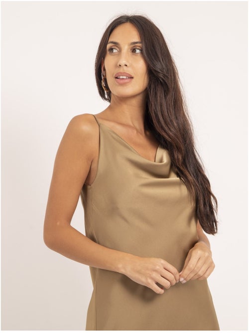 Vestito corto satinato IDALIA - Kiabi