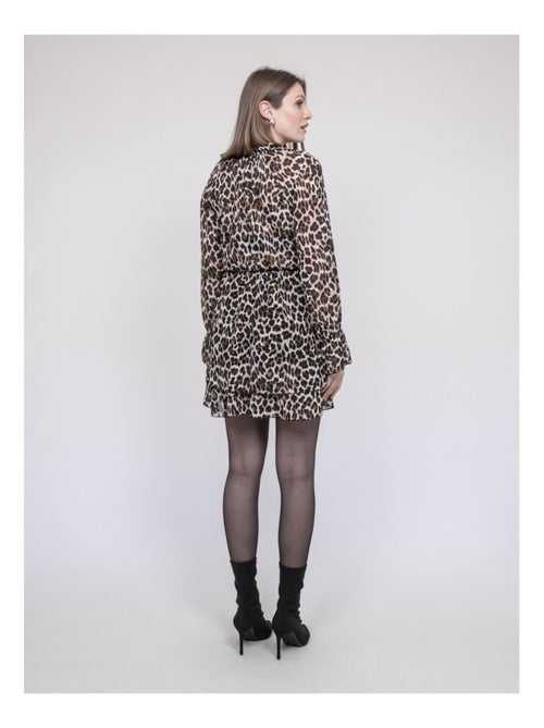 Vestito corto stampa leopardo ITISSIMI - Kiabi