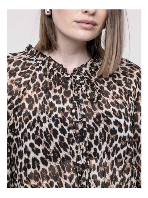 Vestito corto stampa leopardo ITISSIMI - Kiabi