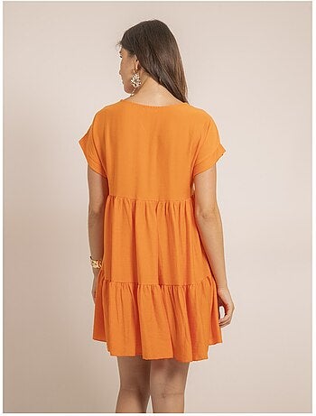 Vestito corto svasato IPIANE