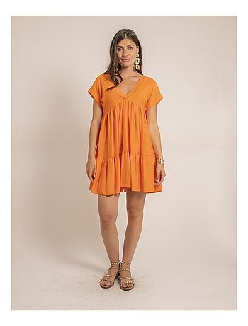 Vestito corto svasato IPIANE
