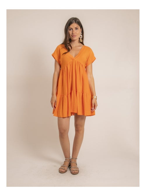 Vestito corto svasato IPIANE - Kiabi