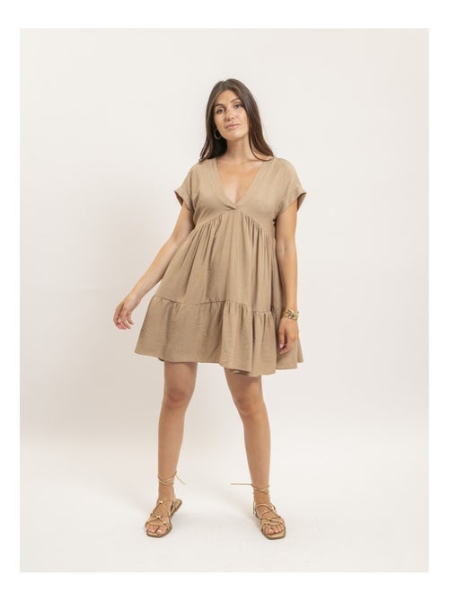 Vestito corto svasato IPIANE - Kiabi