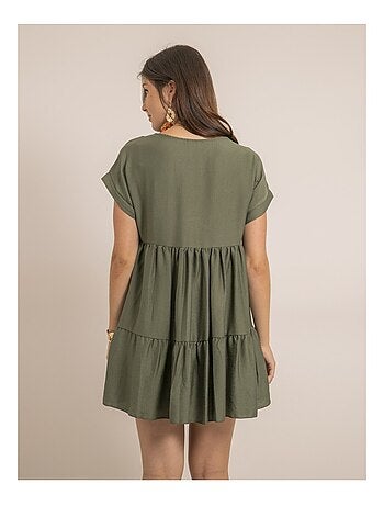 Vestito corto svasato IPIANE