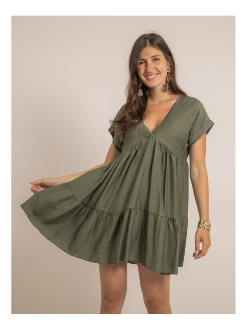 Vestito corto svasato IPIANE - Kiabi Vestito corto svasato IPIANE - Kiabi