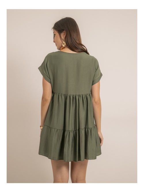 Vestito corto svasato IPIANE - Kiabi Vestito corto svasato IPIANE - Kiabi