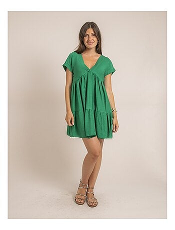 Vestito corto svasato IPIANE