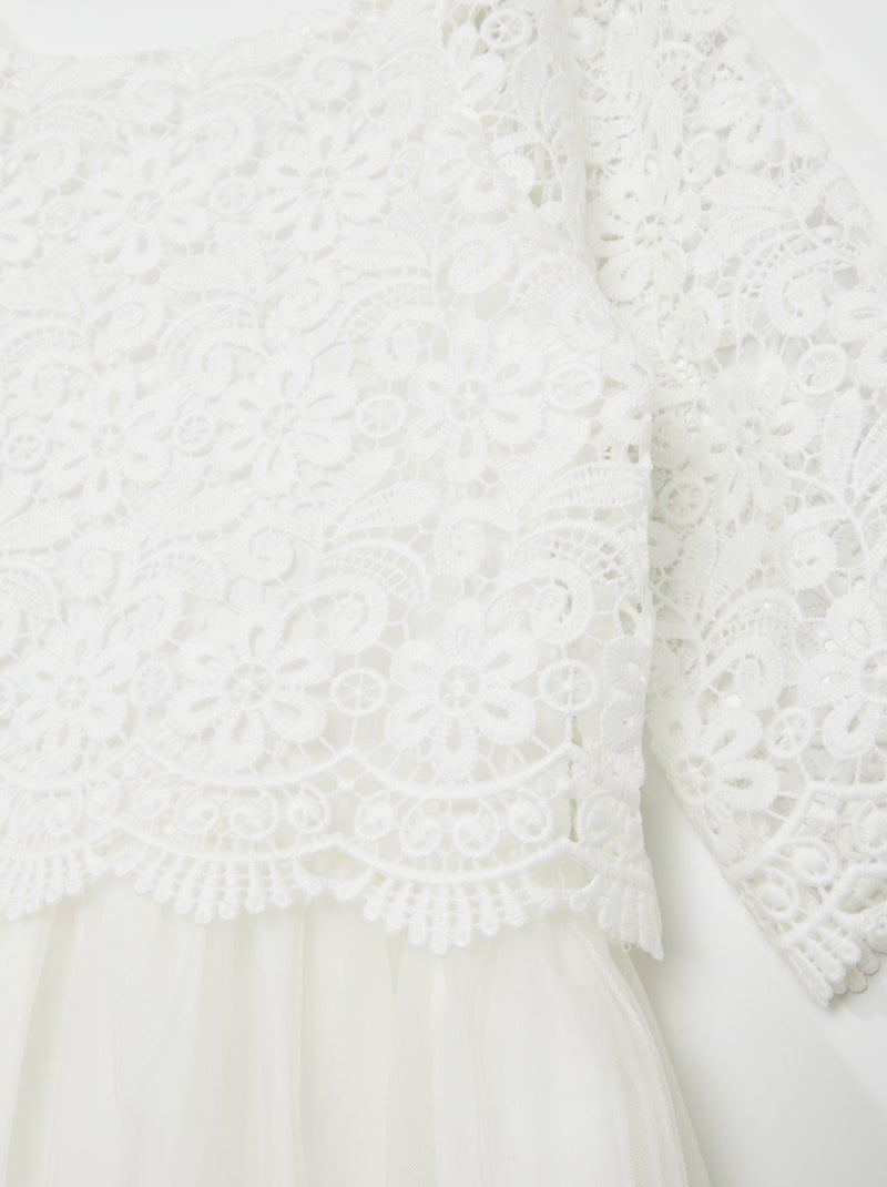 Camicia in lino e cotone - Beige/Bianco - BAMBINO | H&M IT