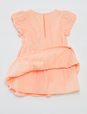 Vestito da cerimonia con balze